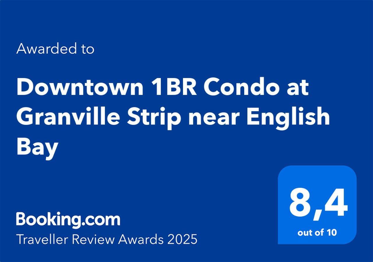 Downtown 1Br Condo At Granville Strip Near English Bay Vancouver Eksteriør bilde